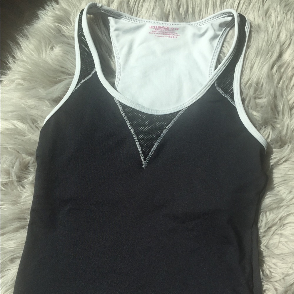 Lily of France Athletic Sports Tank Top